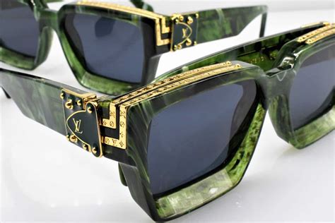 louis vuitton millionaire sunglasses vs fake|louis vuitton distorted sunglasses.